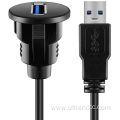 USB Female Panel Screw fast charging cables